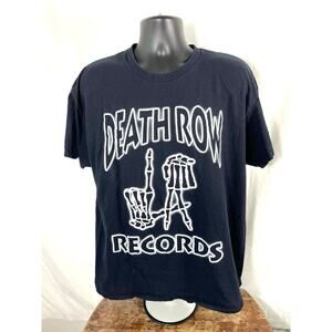 Death Row Records LA Hands Graphic T-Shirt XL